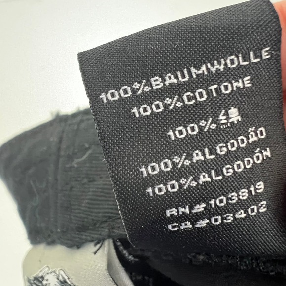 Harley Davidson Black Newsboy Cadet Biker Hat Cap Embroidered Spell Out Womens - Picture 4 of 8